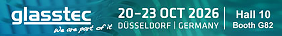 glasstec 2026, stand G82 de la société Heavydrive GmbH, hall 10