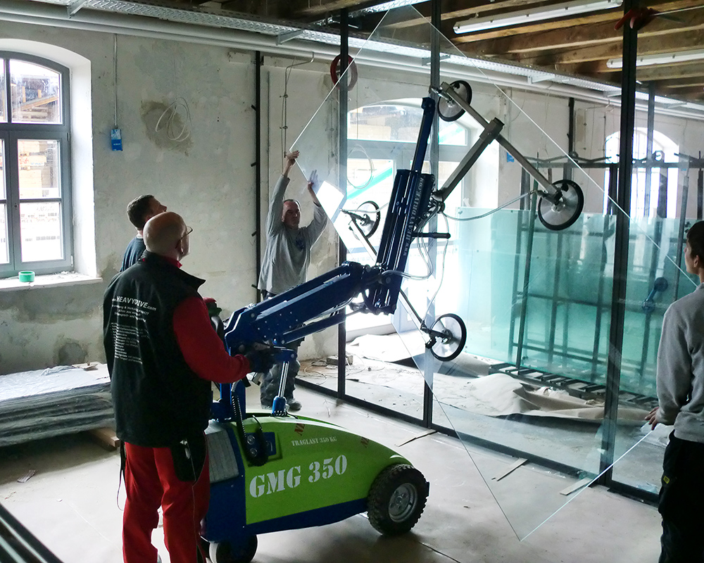 GMG 350 Appareil de pose de vitres capacité de charge 350 kg uniquement à la location | GMG 350 - Appareil de pose de vitres capacité de charge 350 kg uniquement à la location