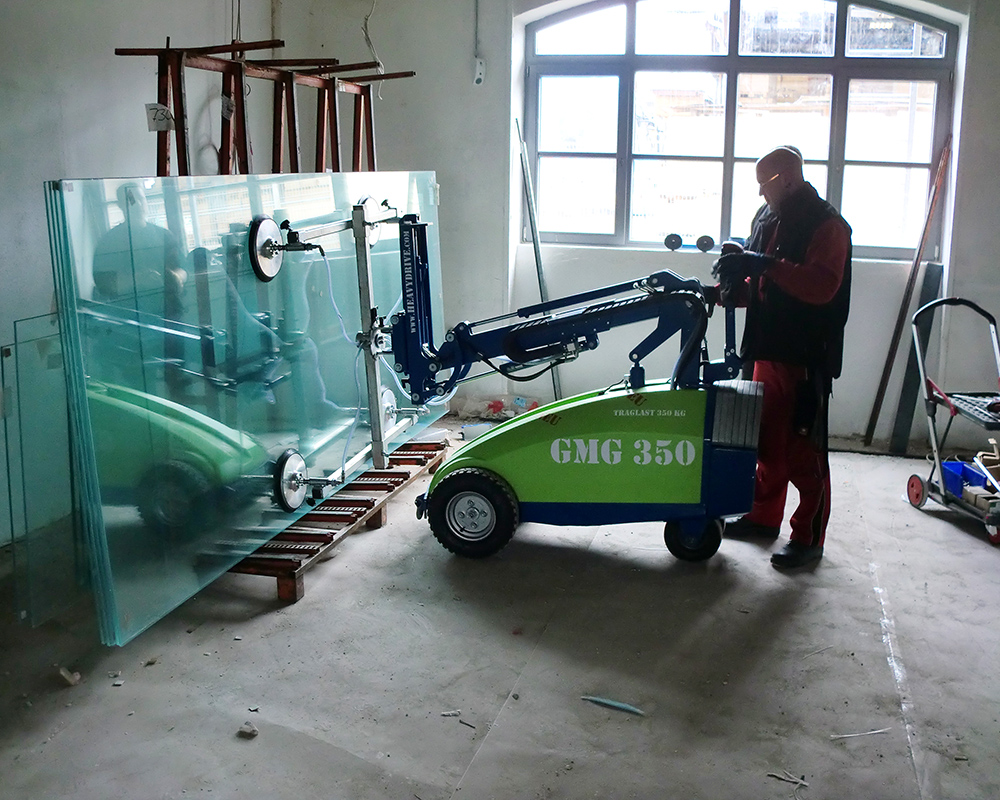 GMG 350 Appareil de pose de vitres capacité de charge 350 kg uniquement à la location | GMG 350 - Appareil de pose de vitres capacité de charge 350 kg uniquement à la location