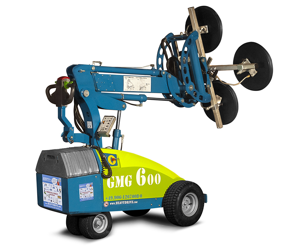GMG 600 Appareil de pose de vitres capacité de charge 600 kg | GMG 600 - Appareil de pose de vitres capacité de charge 600 kg