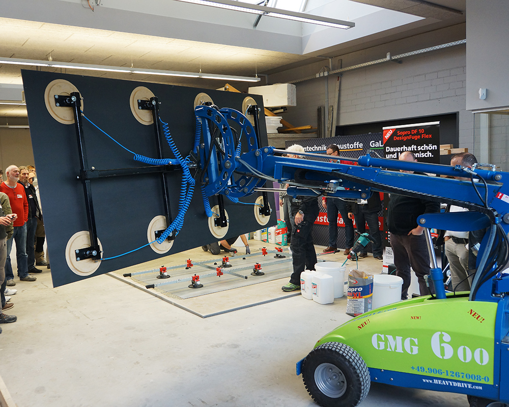GMG 600 Appareil de pose de vitres capacité de charge 600 kg | GMG 600 - Appareil de pose de vitres capacité de charge 600 kg