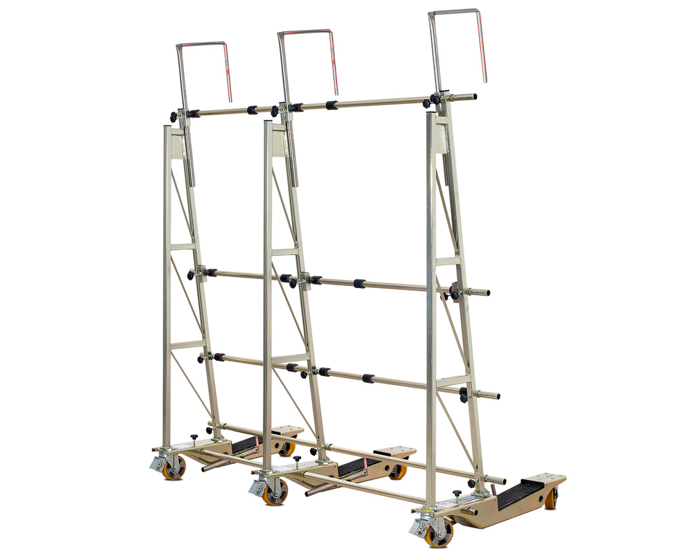 HDF 1000/3 - Chariot porte-vitre avec une capacité de charge jusqu’à 1 000 kg | HDF 1000/3 - Chariot porte-vitre avec une capacité de charge jusqu’à 1&nbsp;000 kg