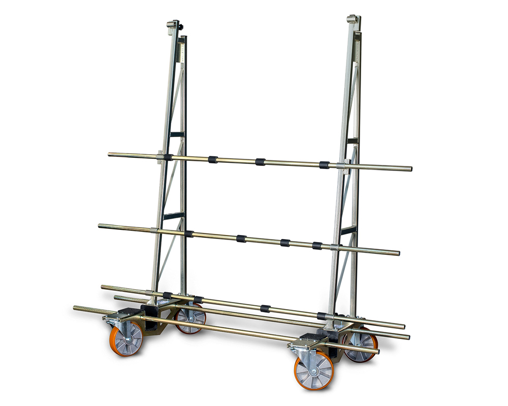HD 1000 - Chariot porte-vitres, capacité de charge jusqu’à 1 000 kg, ultra étroit | HD 1000 - Chariot porte-vitres, capacité de charge jusqu’à 1&nbsp;000 kg, ultra étroit