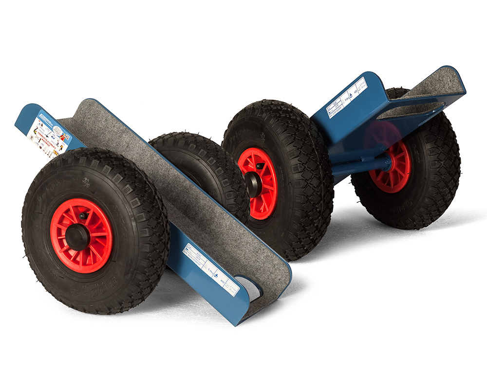 Double pack promotionnel - HDL 300 A Chariot porte-vitre avec une capacité de charge jusqu’à 300 kg | Double pack promotionnel - HDL 300 A Chariot porte-vitre avec une capacité de charge jusqu’à 300&nbsp;kg