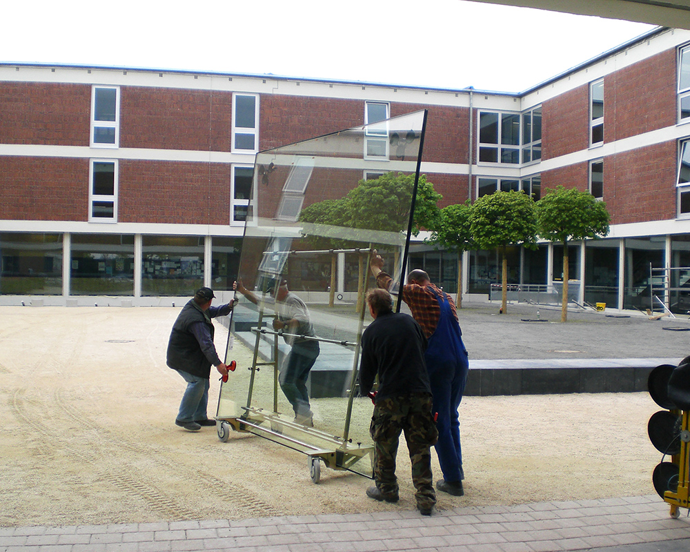 HDL 700 - Chariot porte-vitres avec une capacité de charge jusqu’à 700 kg, très variable | HDL 700 - Chariot porte-vitres avec une capacité de charge jusqu’à 700 kg, très variable