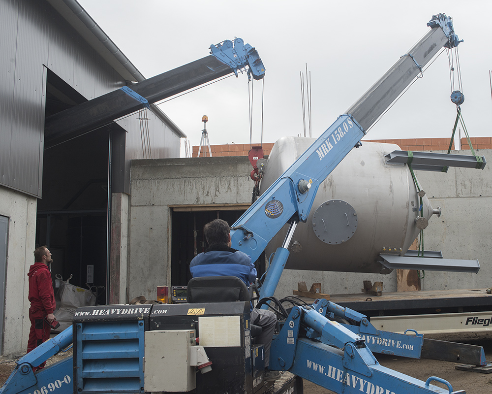 MRK 158.0 - Mini-grue capacité de charge jusqu’à 3,0 t | MRK 158.0 - Mini-grue capacité de charge jusqu’à 3,0&nbsp;t
