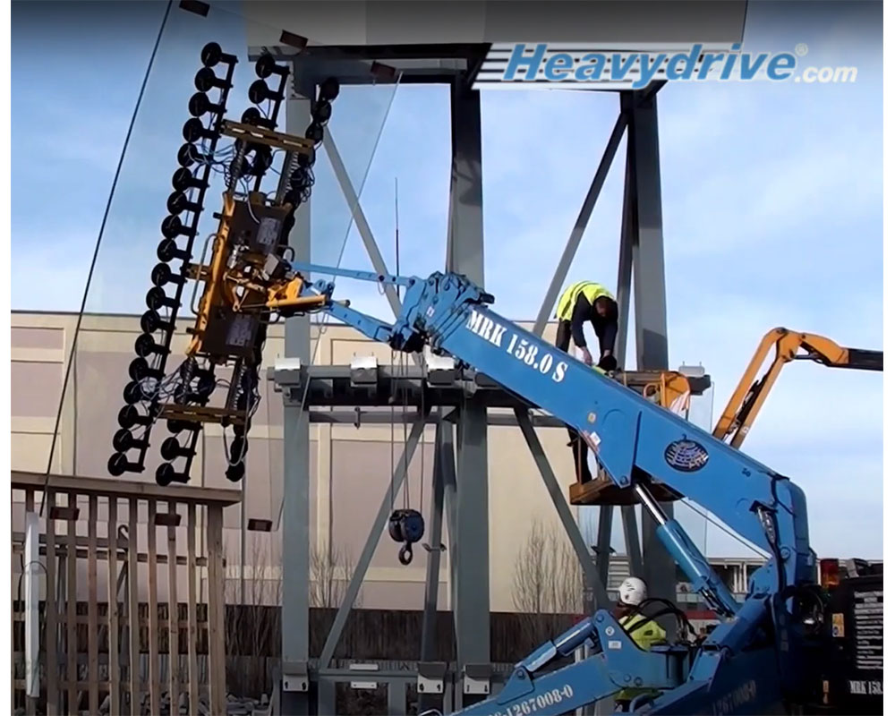  | Pose aérienne ou oblique avec mini-grue et manipulateur