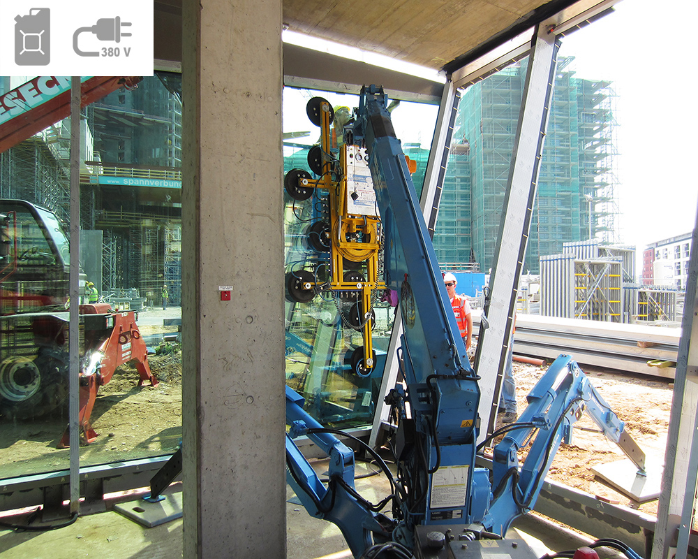  | Pose de l’intérieur vers l’extérieur avec une mini-grue