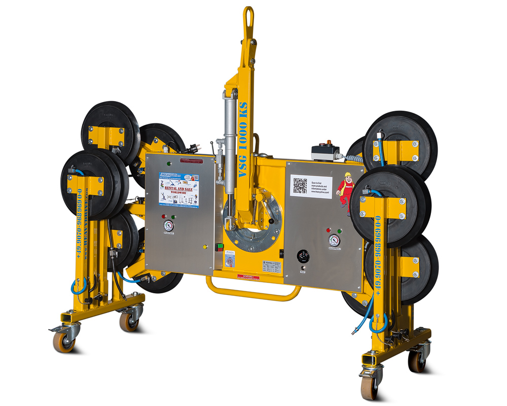 VSG 1000 KS - Système à ventouses, capacité de charge jusqu’à 1 000 kg, modèle étroit | VSG 1050 KS - Système à ventouses, capacité de charge jusqu’à 1&nbsp;050 kg, modèle étroit