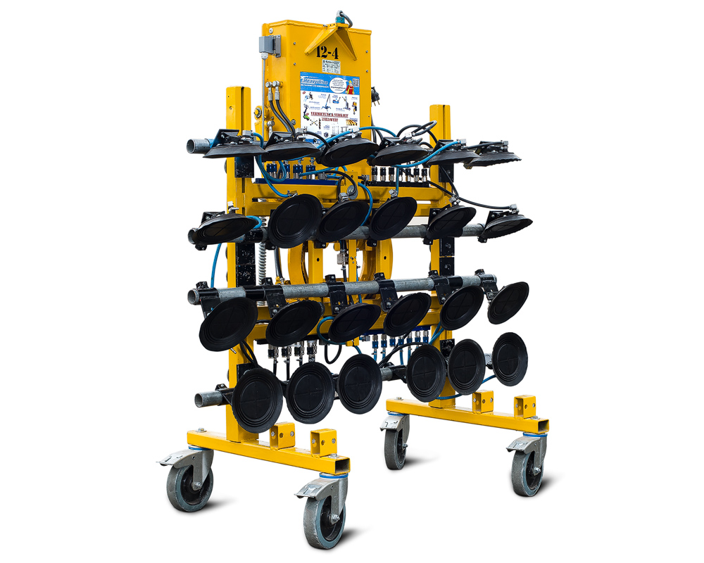 VSG 1200 KR -20 - Système à ventouses pour vitres courbées, capacité de charge jusqu’à 1 200 kg | VSG 1200 KR -20 - Système à ventouses pour vitres courbées, capacité de charge jusqu’à 1&nbsp;200 kg