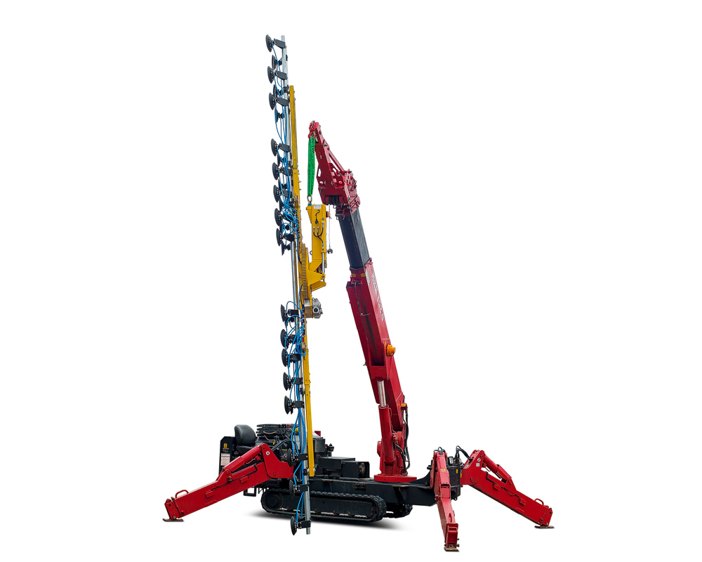VSG 1200 KR -20 - Système à ventouses pour vitres courbées, capacité de charge jusqu’à 1 200 kg | VSG 1200 KR -20 - Système à ventouses pour vitres courbées, capacité de charge jusqu’à 1&nbsp;200 kg