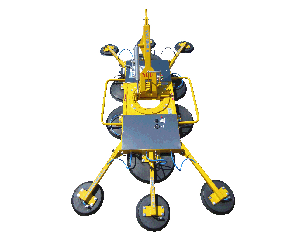 Kit complet pour le transport et la pose de vitres jusqu’à 1500 ]kg en toute sécurité | Kit complet pour le transport et la pose de vitres jusqu’à 1500&nbsp;kg en toute sécurité