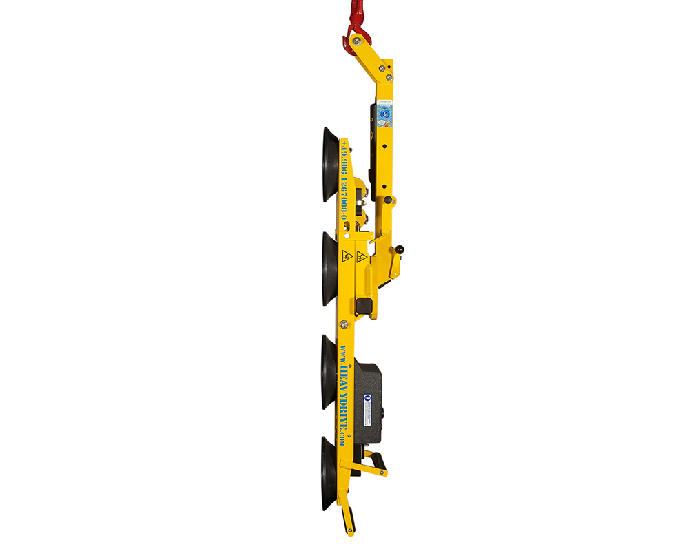 VSG 270 PLR - Système à ventouses pour vitres courbées et longues, capacité de charge jusqu’à 270 kg | VSG 270 PLR - Système à ventouses pour vitres courbées et longues, capacité de charge jusqu’à 270 kg