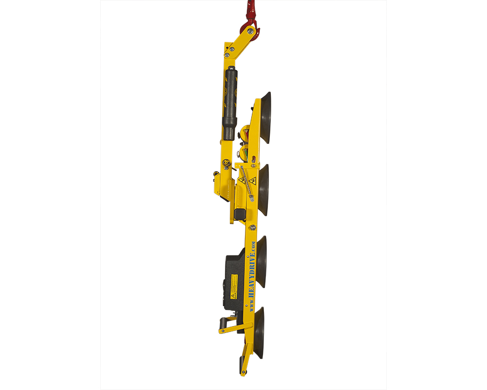 VSG 270 PLR - Système à ventouses pour vitres courbées et longues, capacité de charge jusqu’à 270 kg | VSG 270 PLR - Système à ventouses pour vitres courbées et longues, capacité de charge jusqu’à 270 kg
