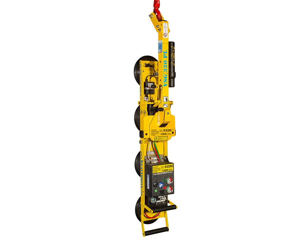 VSG 320 PL - Système à ventouses pour vitres longues, capacité de charge jusqu’à 320 kg, modèle mince | VSG 320 PL - Système à ventouses pour vitres longues, capacité de charge jusqu’à 320 kg, modèle mince