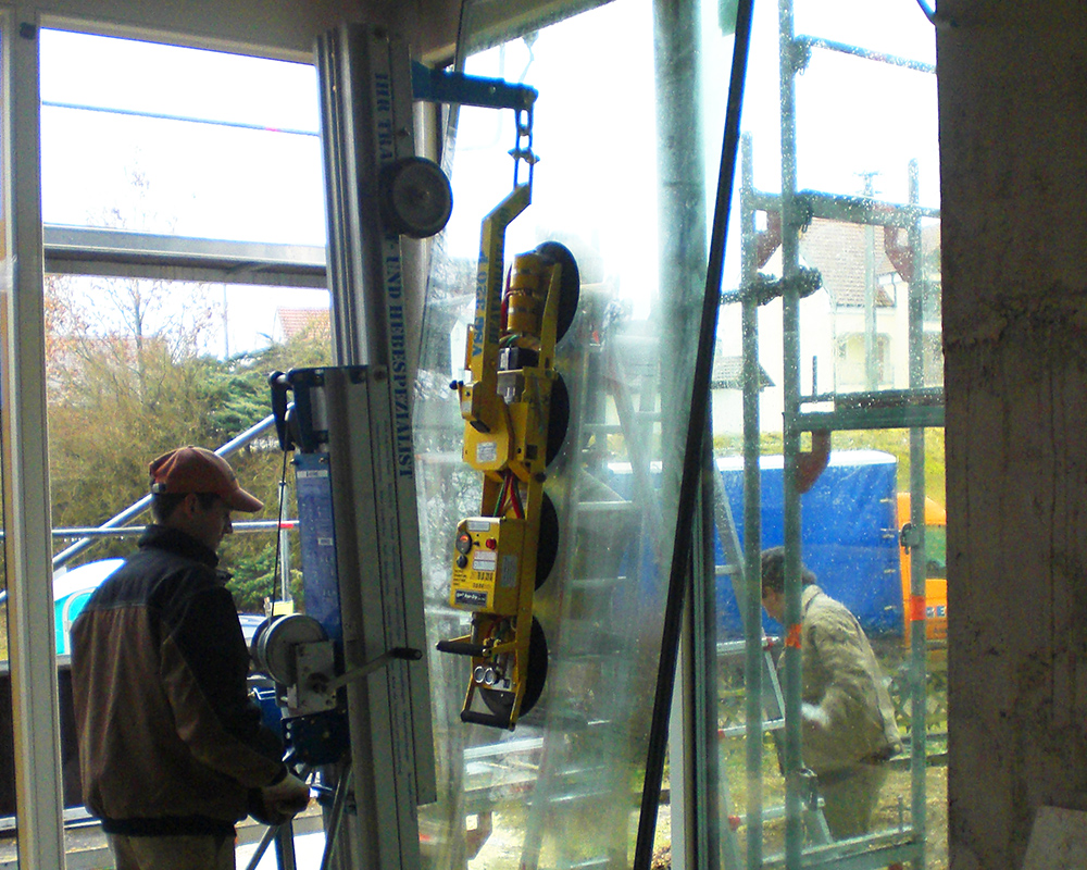 VSG 320 PL - Système à ventouses pour vitres longues, capacité de charge jusqu’à 320 kg, modèle mince | VSG 320 PL - Système à ventouses pour vitres longues, capacité de charge jusqu’à 320 kg, modèle mince