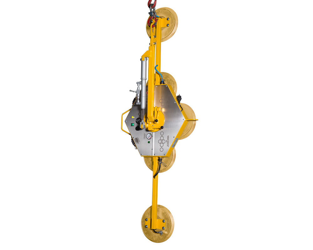 VSGW 450 K - Système à ventouses pour la pose de vitres en hiver, capacité de charge jusqu’à 450 kg | VSGW 450 K - Système à ventouses pour la pose de vitres en hiver, capacité de charge jusqu’à 450&nbsp;kg