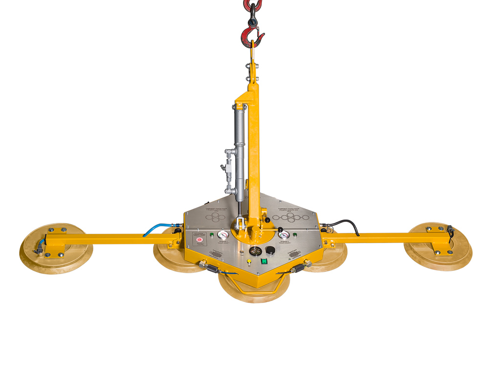 VSGW 450 K - Système à ventouses pour la pose de vitres en hiver, capacité de charge jusqu’à 450 kg | VSGW 450 K - Système à ventouses pour la pose de vitres en hiver, capacité de charge jusqu’à 450&nbsp;kg