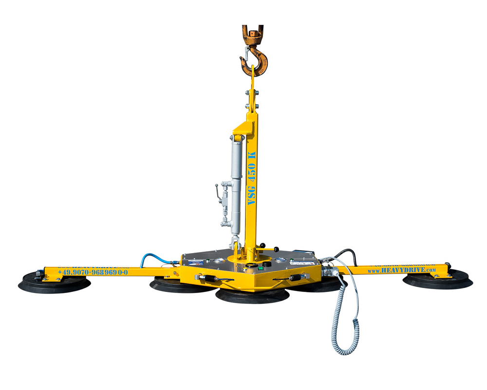 VSGS 450 K - Système à ventouses pour la pierre, capacité de charge jusqu’à 450 kg | VSGS 450 K - Système à ventouses pour la pierre, capacité de charge jusqu’à 450&nbsp;kg