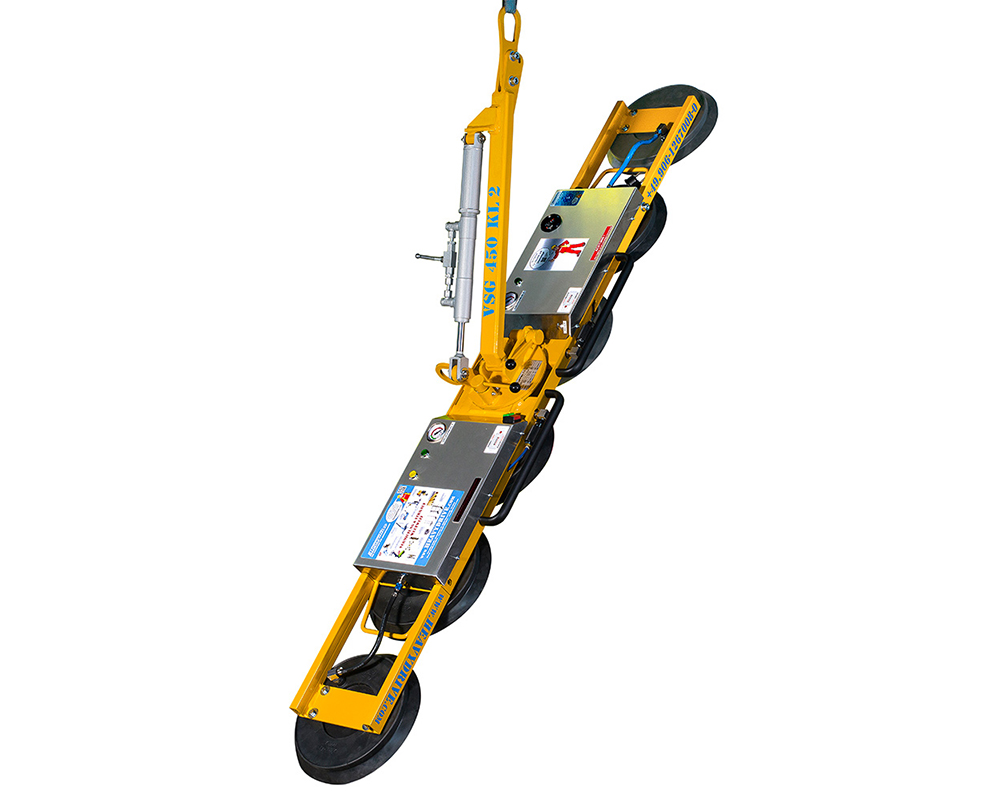 VSG 450 KL 2 - Système à ventouses pour vitres longues, capacité de charge jusqu’à 450 kg, modèle étroit | VSG 450 KL 2 - Système à ventouses pour vitres longues, capacité de charge jusqu’à 450 kg, modèle étroit