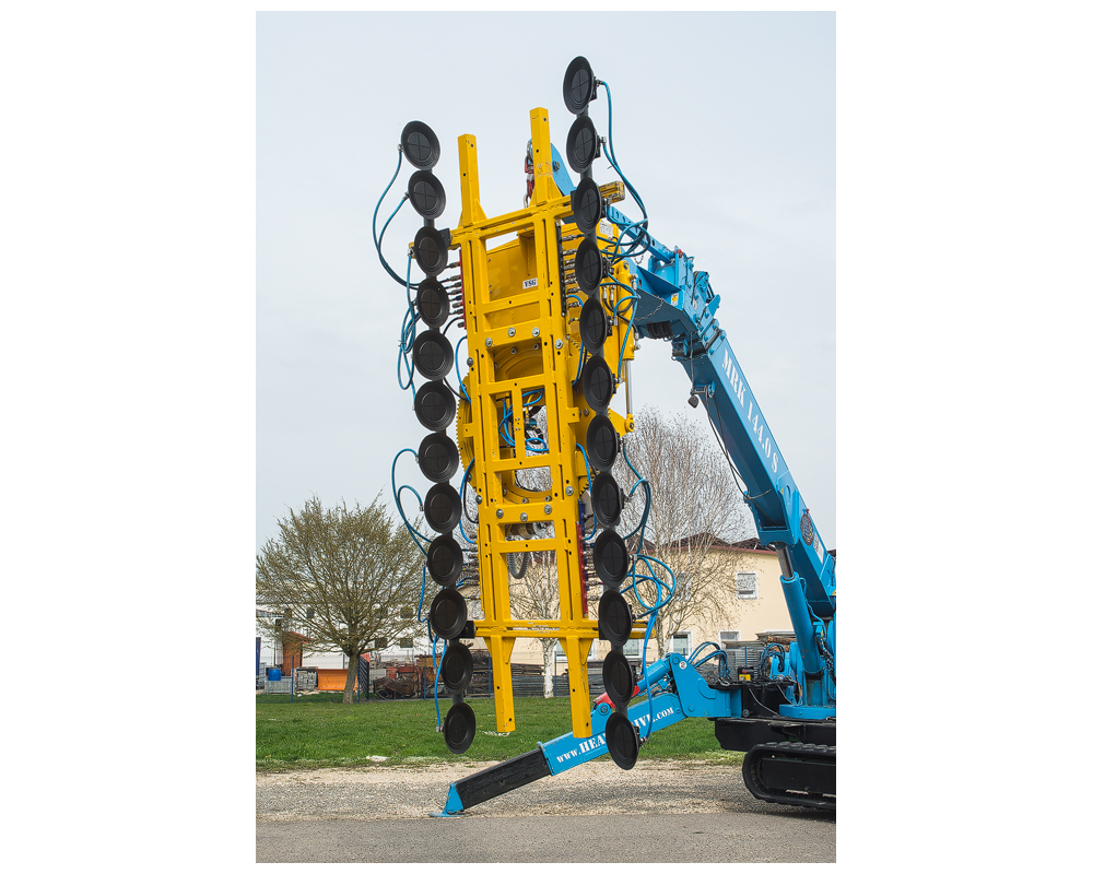 VSG 900 KR -20 - Système à ventouses pour vitres courbées, capacité de charge jusqu’à 900 kg | VSG 900 KR -20 - Système à ventouses pour vitres courbées, capacité de charge jusqu’à 900 kg