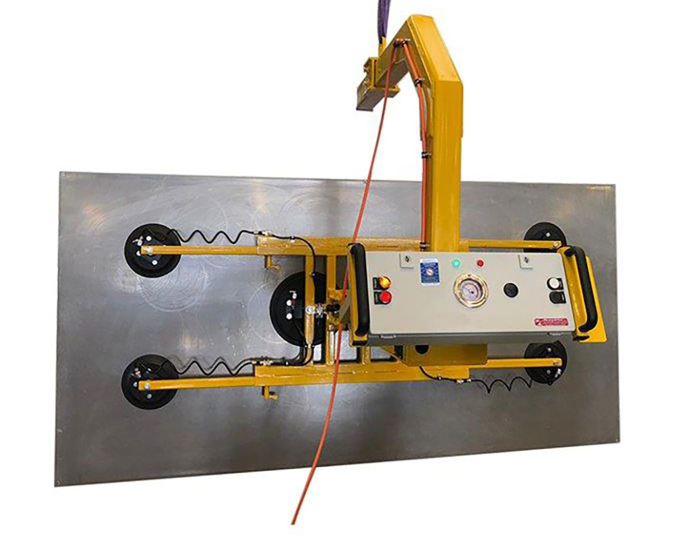 Système à ventouses pivotant pour plaques VSG H 350 K avec une capacité de charge de 350 kg | Système à ventouses pivotant pour plaques VSG H 350 K avec une capacité de charge de 350 kg